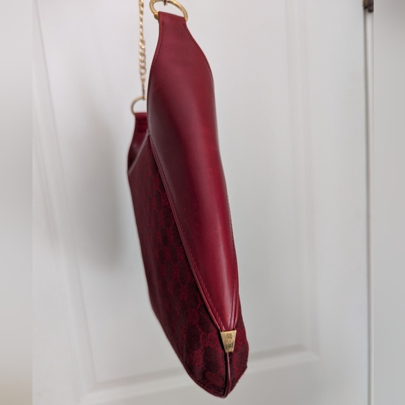 ❌ SOLD ❌ Dark red vintage Gucci 1973 shoulder bag - with dust bag - Picture 15 of 17